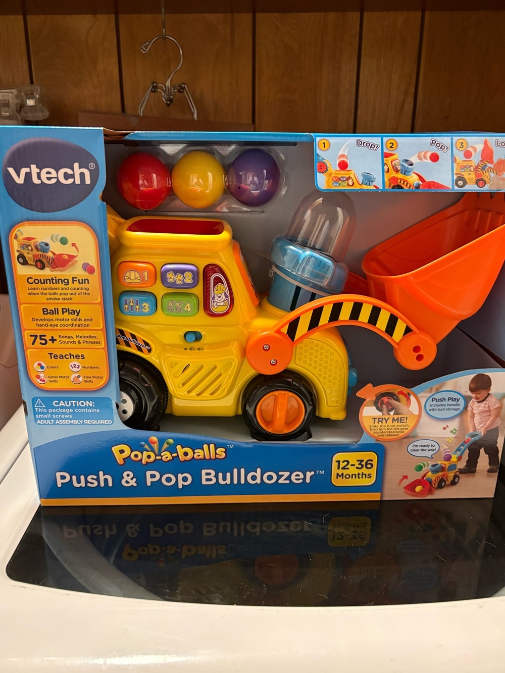 VTech Pop-a-balls Push & Pop Bulldozer